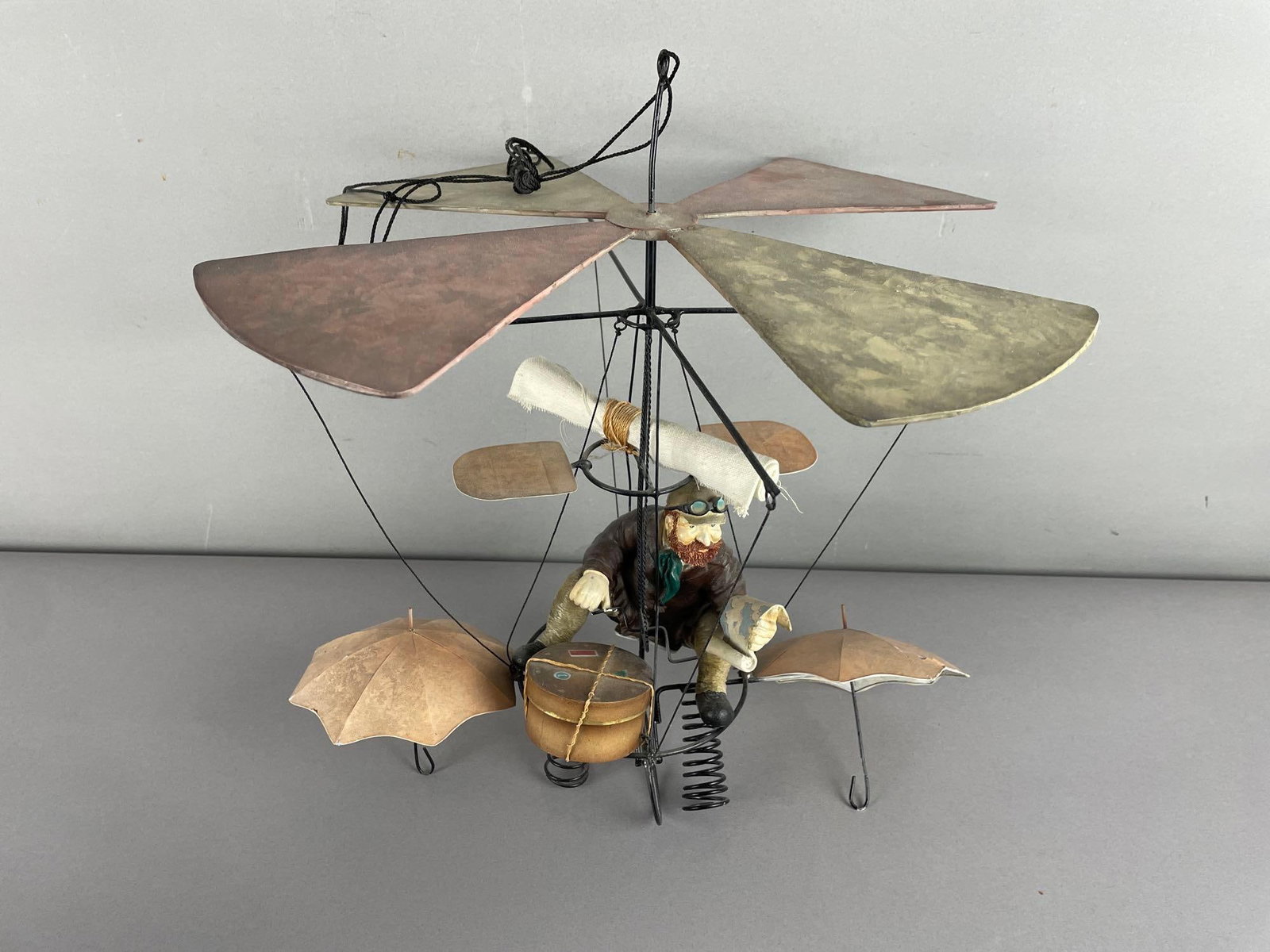 Hanging Flying Machine Mobile - 2