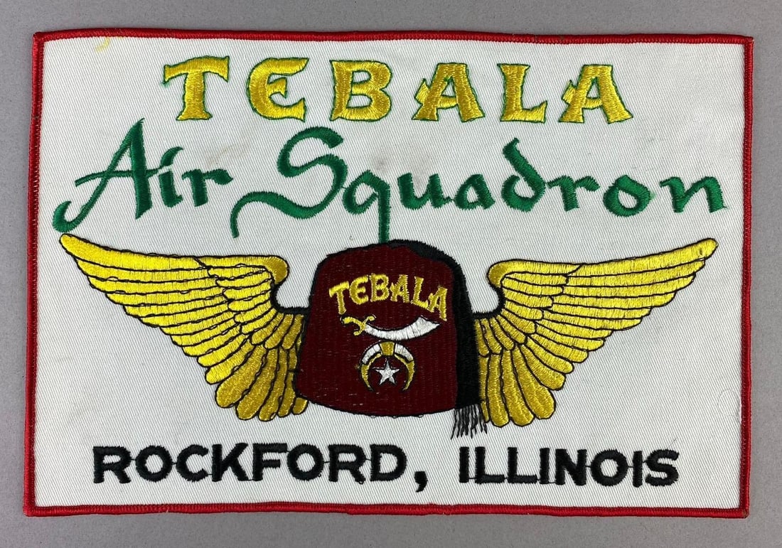 Rockford, Illinois Tebala Shriner Air Squadron Patch (1 of 2)
