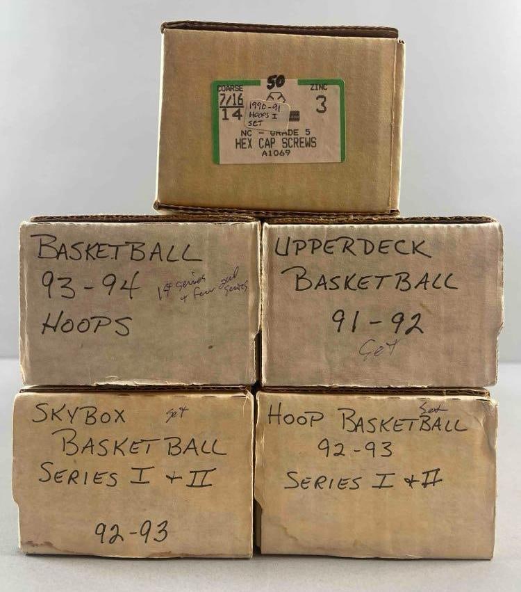 2000+ 1990 - 94 Hoops Basketball Cards and More: 2000+ 1990 - 91 Hoops Basketball Cards, Upper Deck, and Skybox