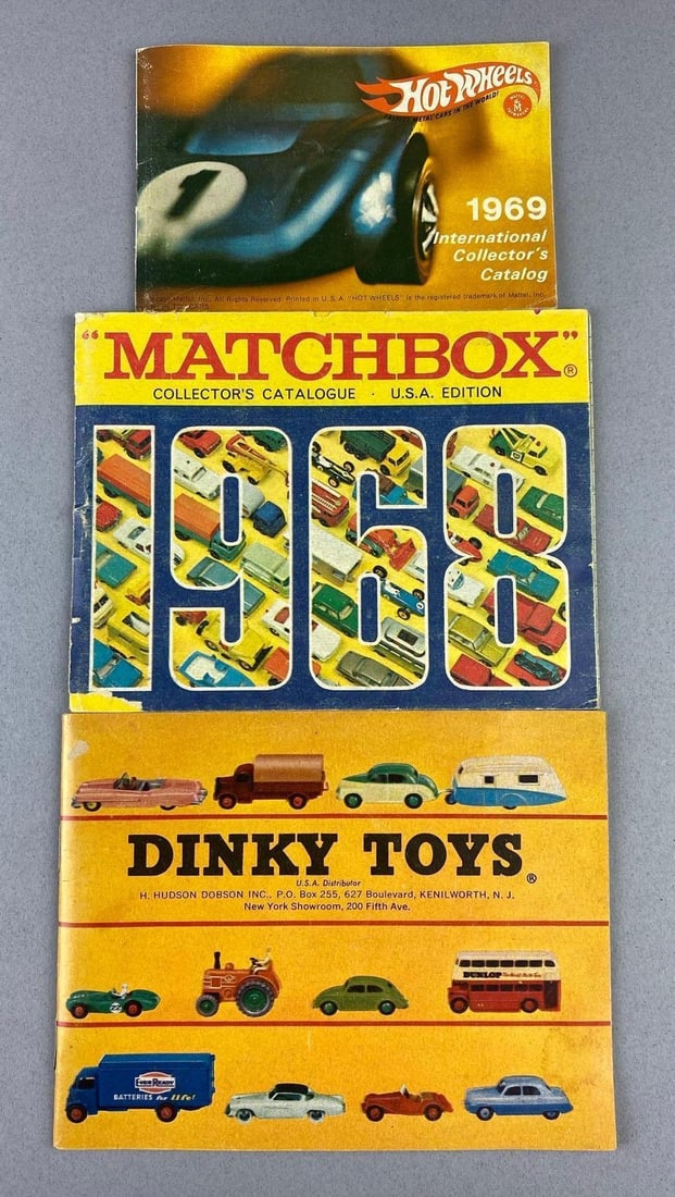 Group of 3 Vintage Die-Cast Vehicles Catalogs (1 of 1)