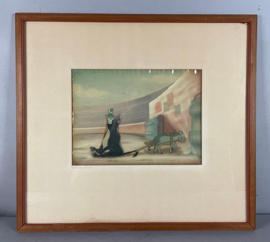 1938 Walt Disney Ferdinand the Bull Original Production Animation Cel (1 of 4)