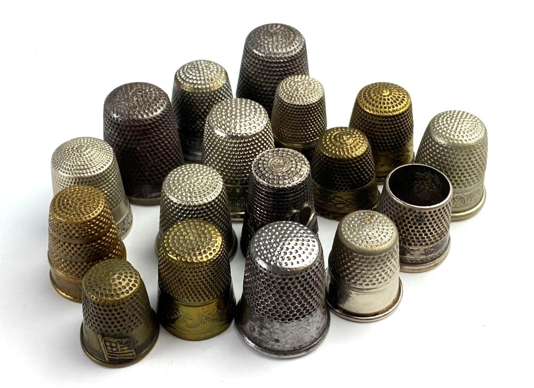 Group of Assorted Vintage Thimbles (1 of 2)