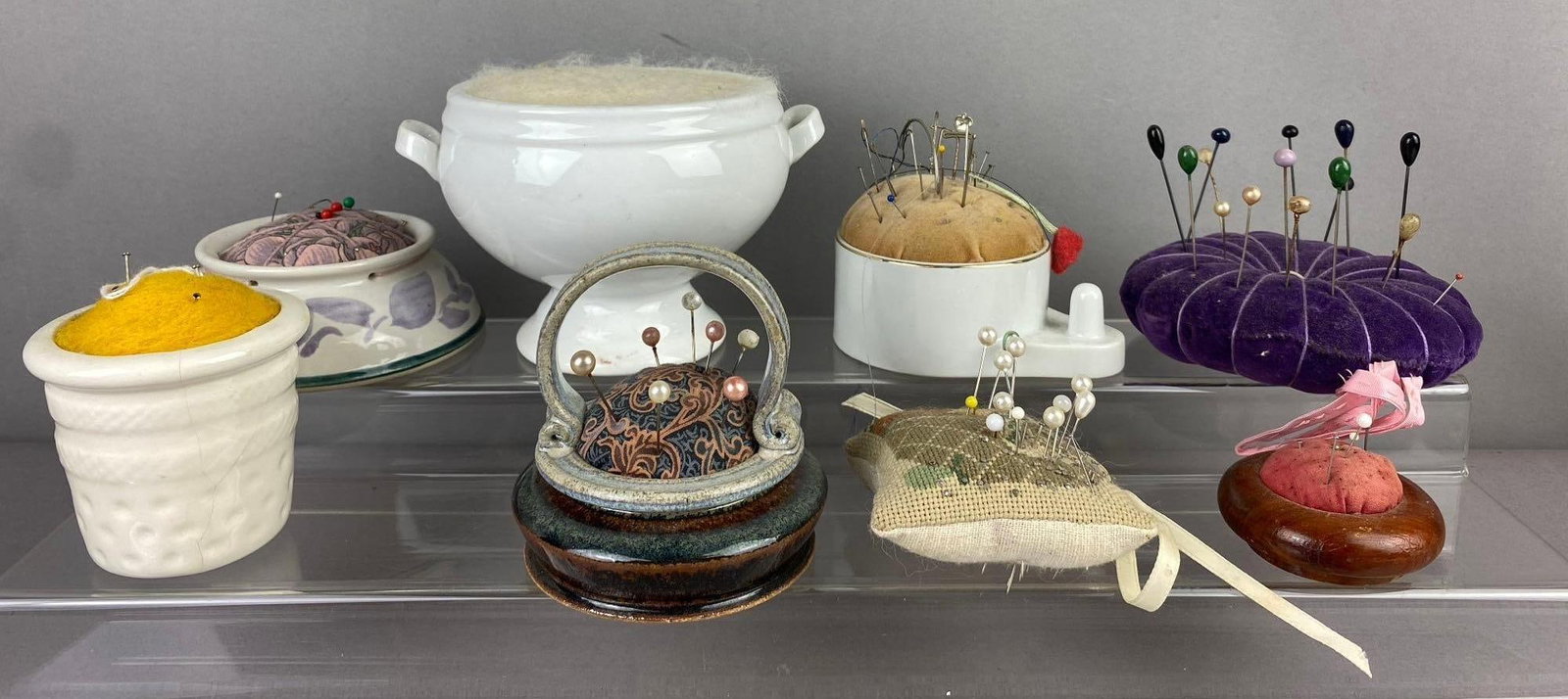 Group of Assorted Vintage Pin Cushions (1 of 3)