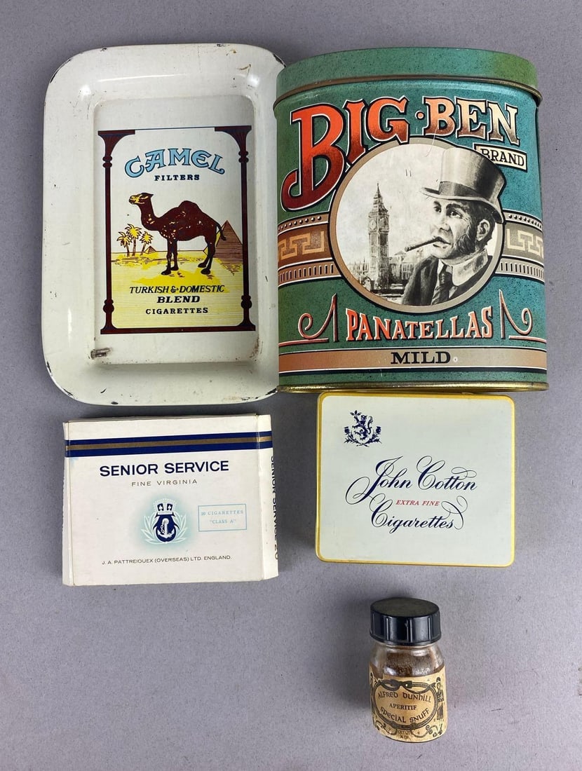 Group of Assorted Tobacco Tins and More (1 of 6)