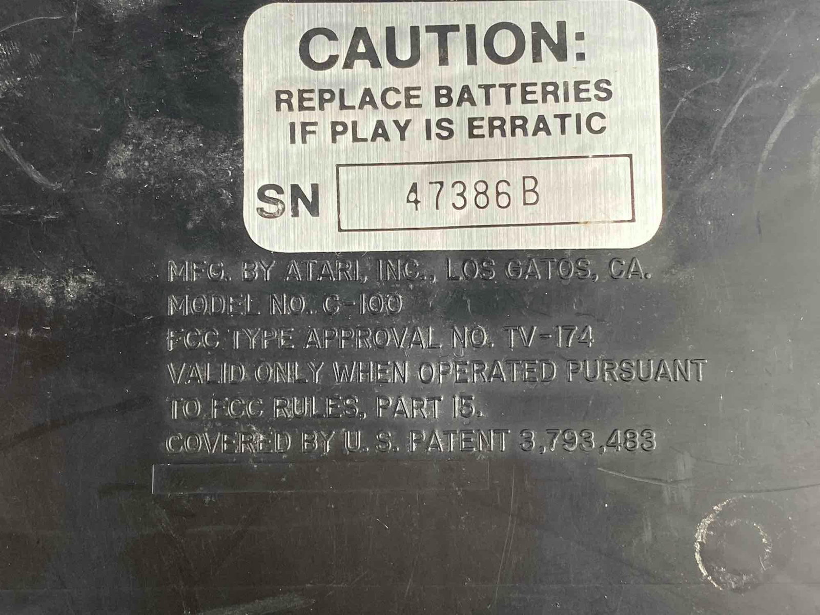 1975 Atari Home Pong Console - 3