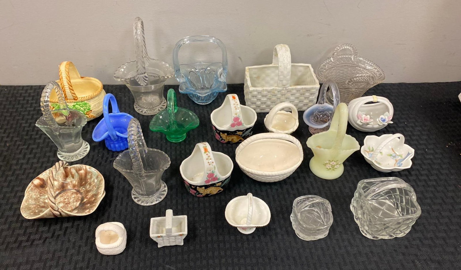 Group of Assorted Porcelain Baskets and More (1 of 2)