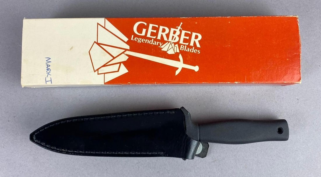 Vintage 1980s Gerber Mark 1 Boot Knife (1 of 3)