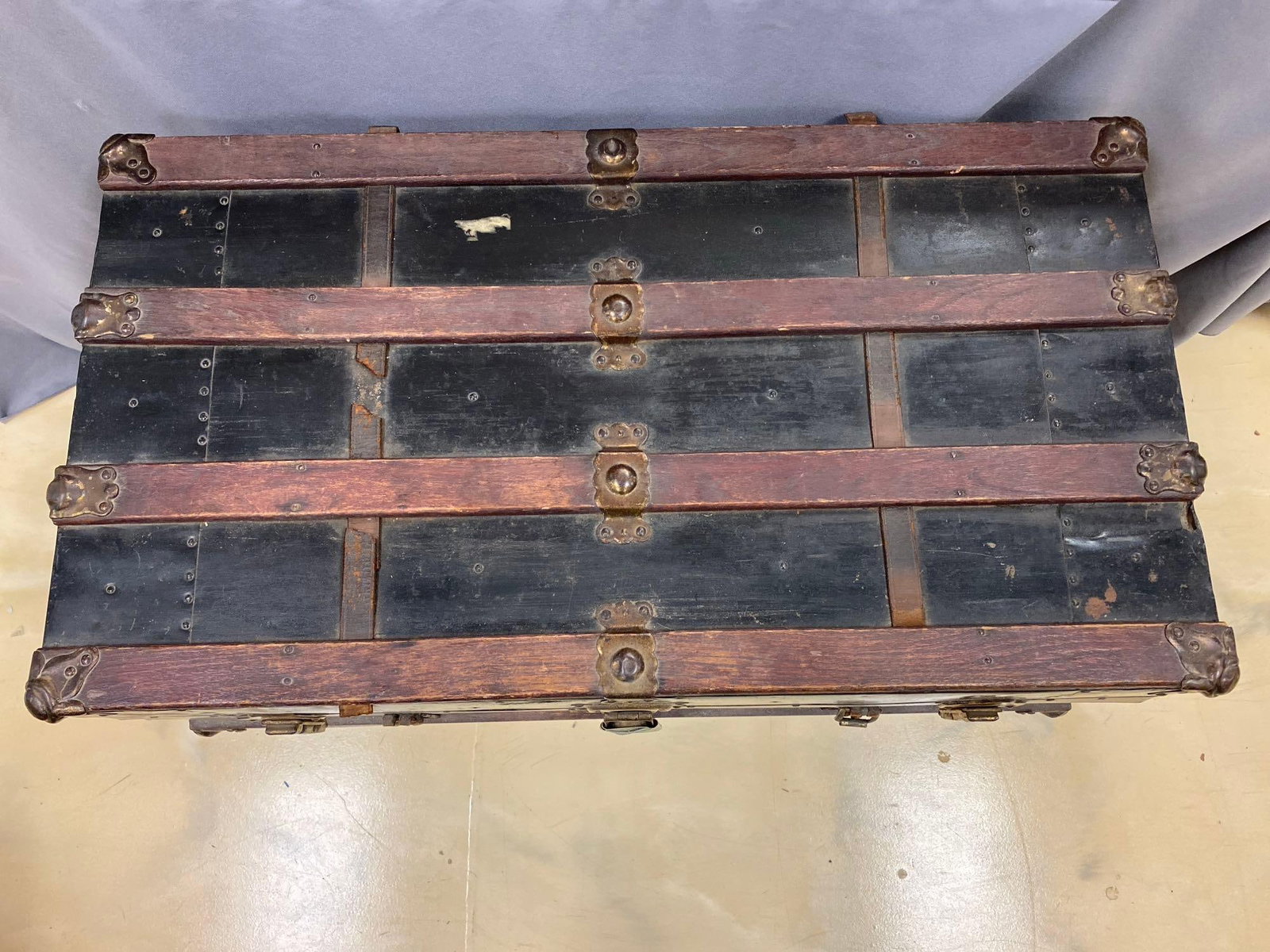Antique Steamer Trunk - 2
