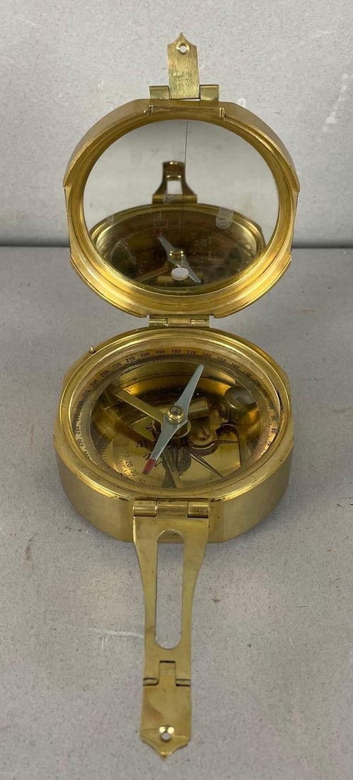 Stanley London Brass Nautical Compass (1 of 5)