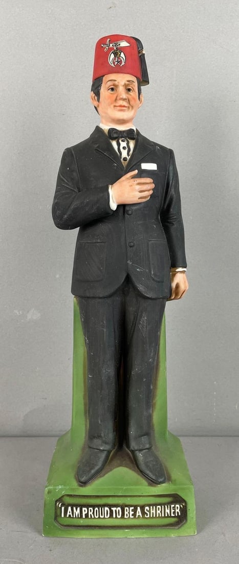 McCormick Distilling Shriners Figural Porcelain Decanter (1 of 4)