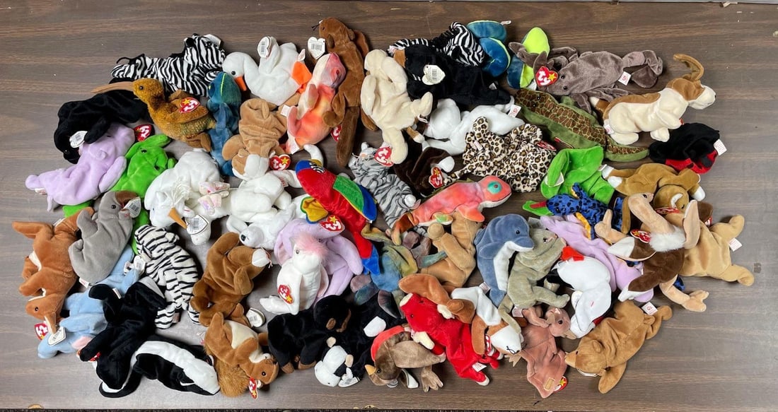 Group of Ty Beanie Baby Plushies (1 of 3)
