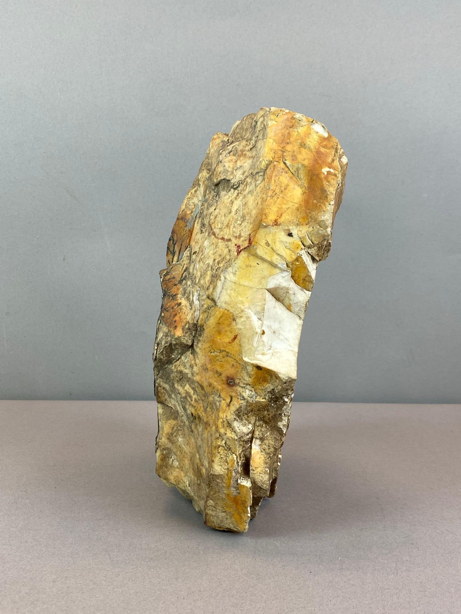 Yellow Feather Jasper Chunk - 2