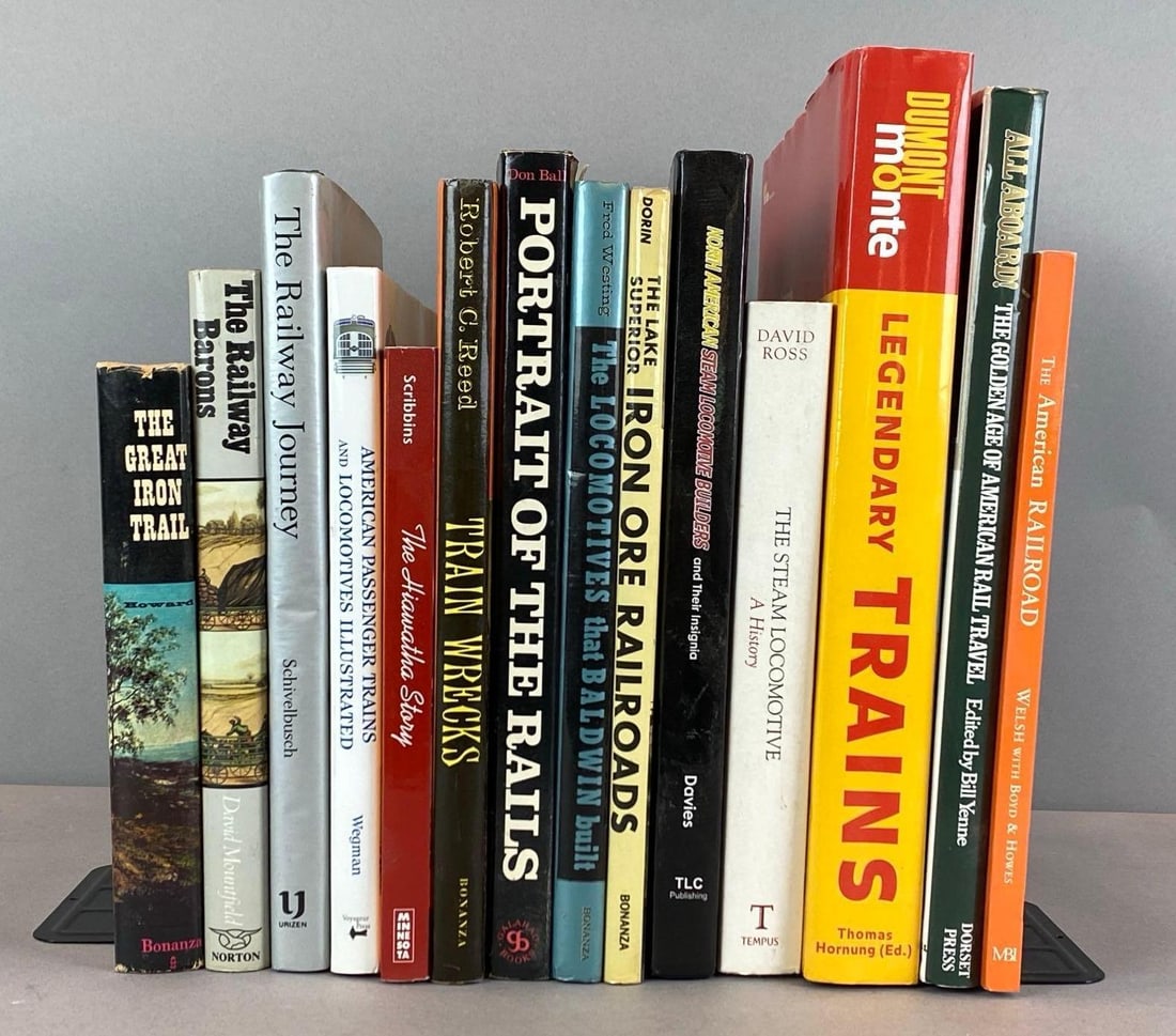 Group of Assorted Train Books (1 of 3)