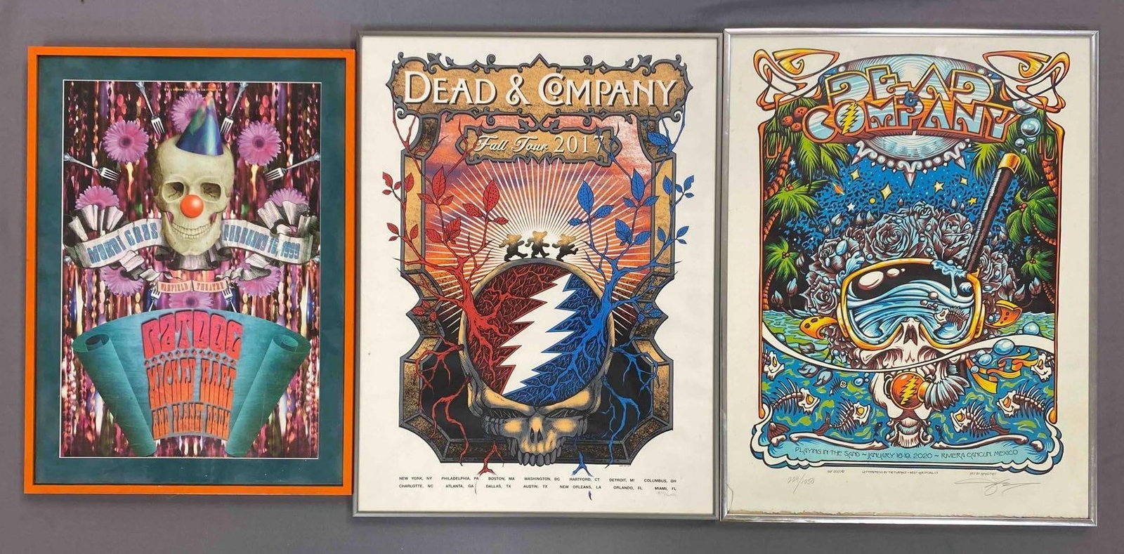 Group of 3 Dead and Company Posters and More (1 of 6)