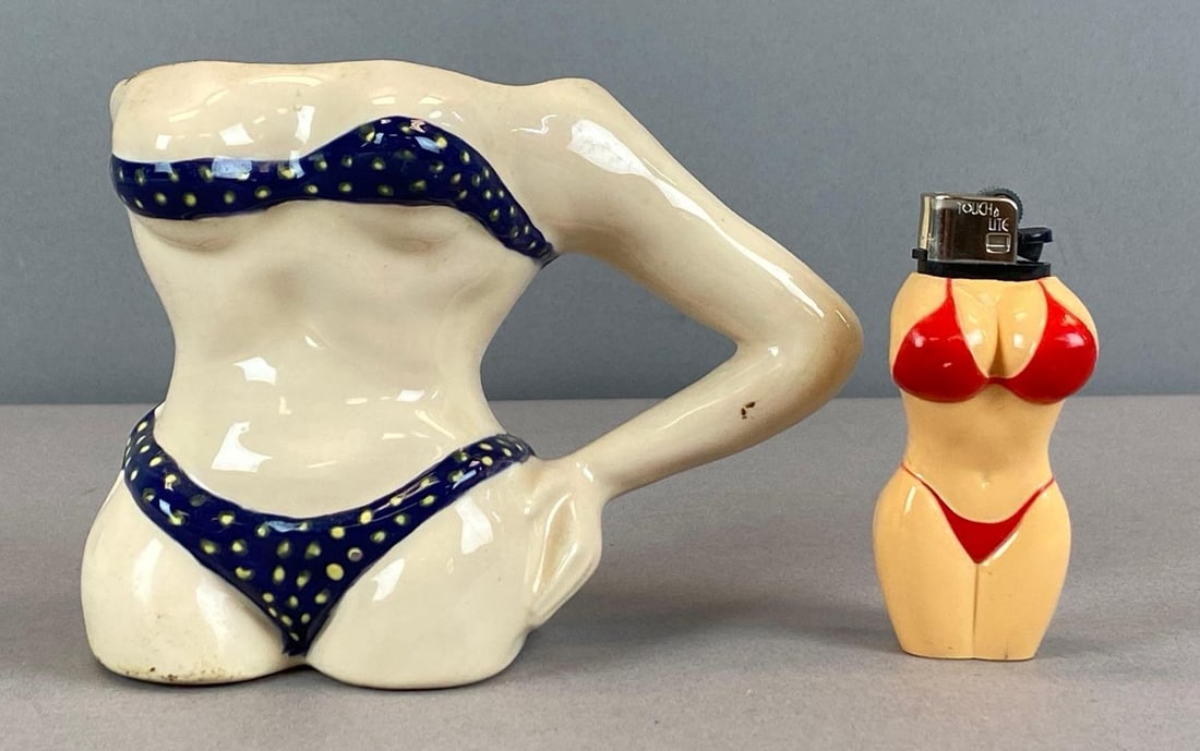 Group of 2 Adult Swimsuit Women Figural Items (1 of 2)