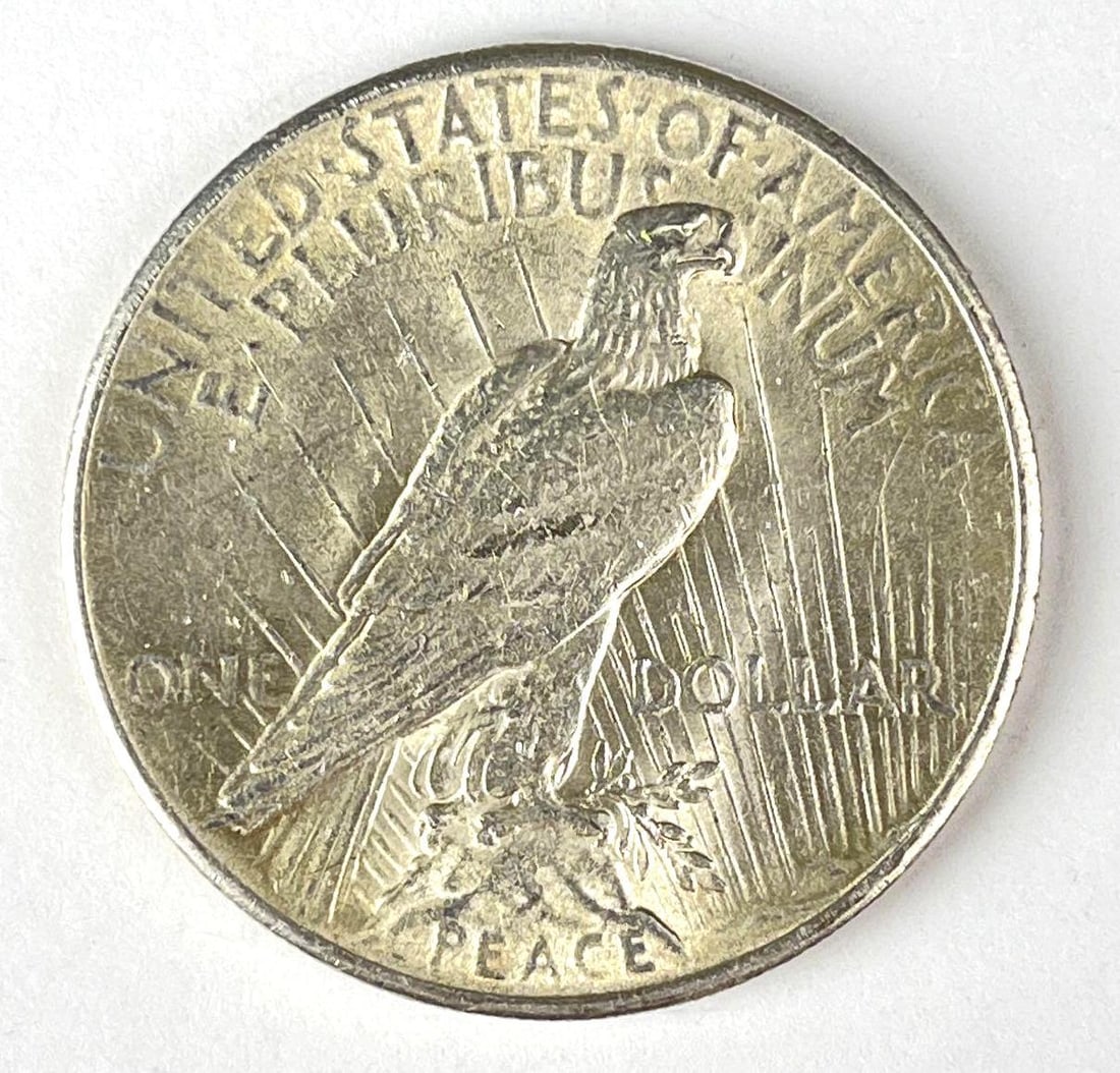 1925 US Peace Silver Dollar - 2