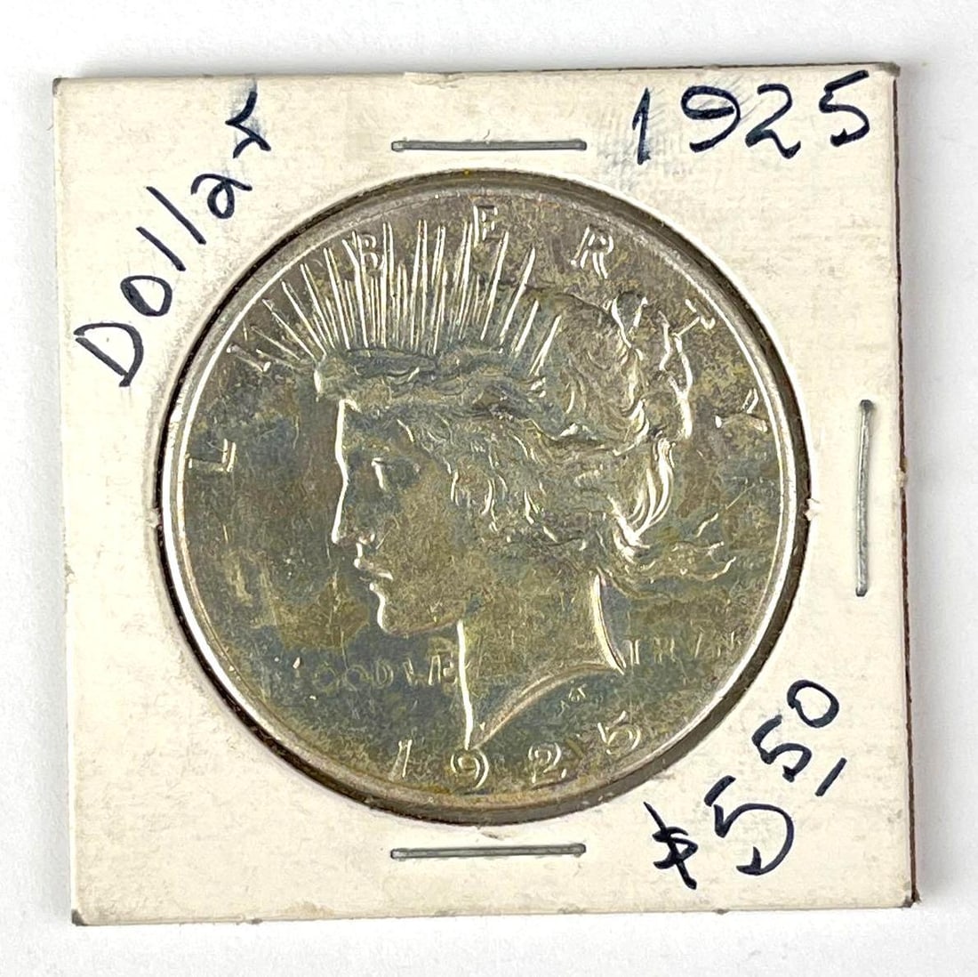 1925 US Peace Silver Dollar (1 of 2)