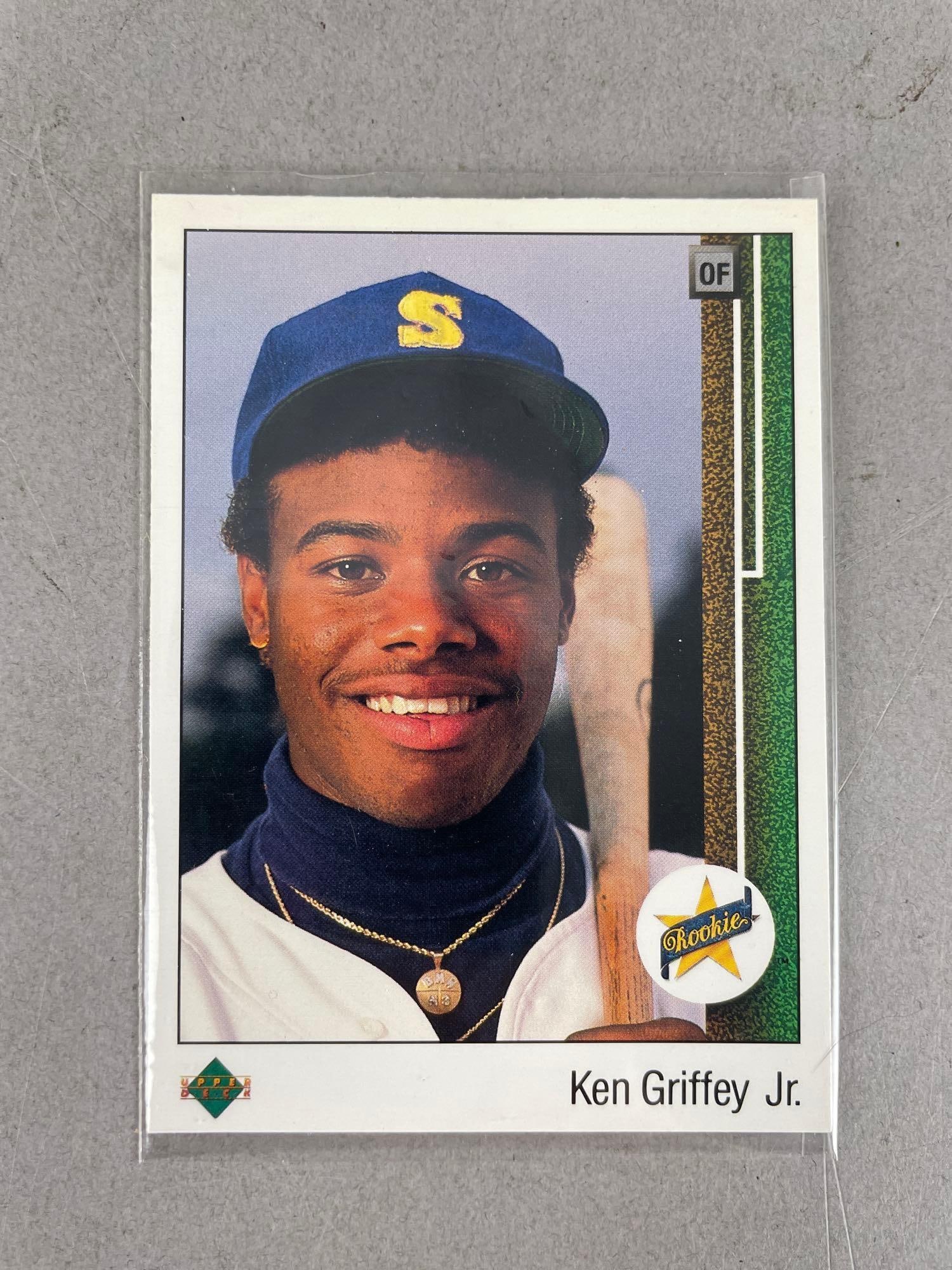1989 Upper Deck Ken Griffey Jr. Star Rookie Baseball Card (1 of 2)