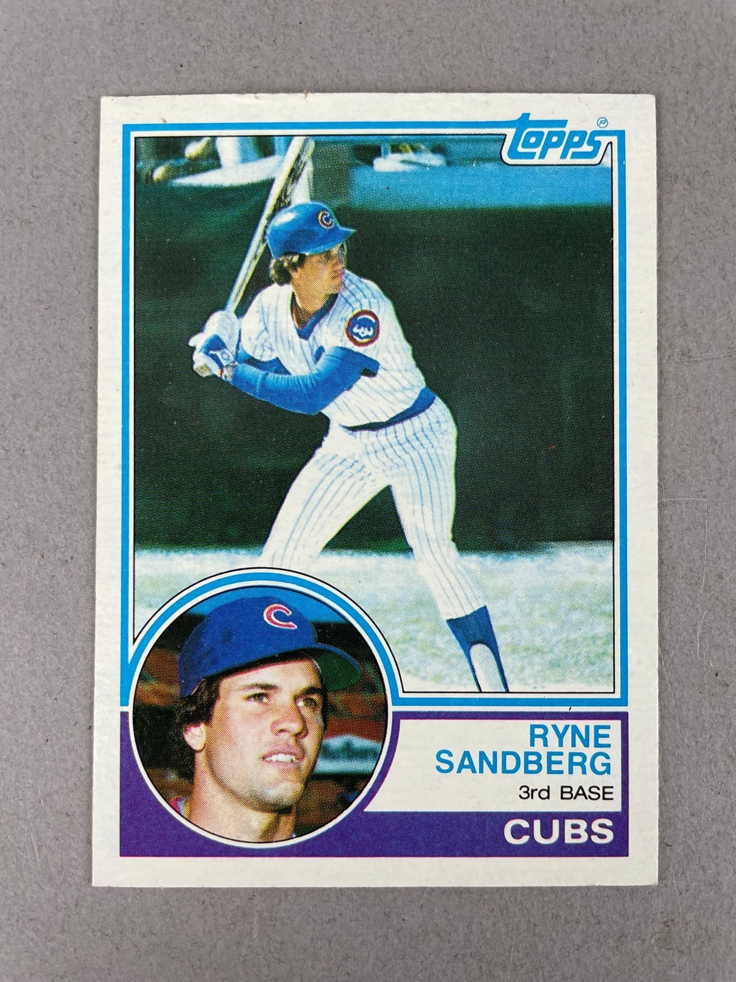 1983 Topps Ryne Sandberg #83 Rookie Card (1 of 2)