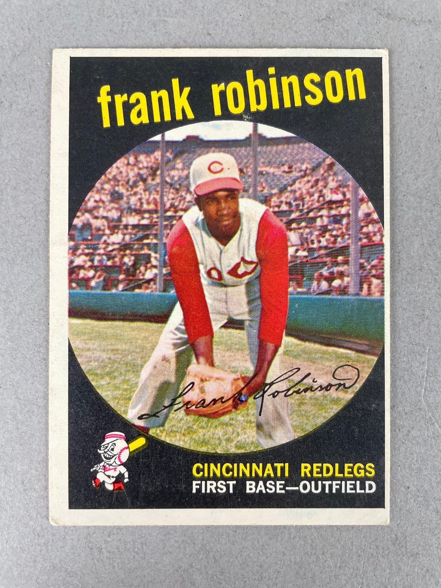 1959 Topps #435 Frank Robinson Baseball Card (1 of 2)