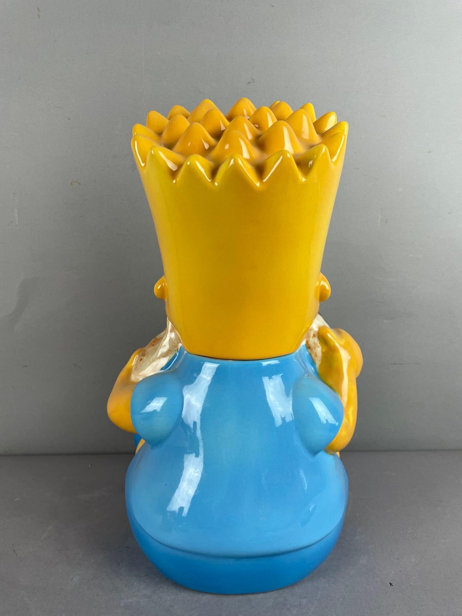 Treasure Craft Bart Simpson Ceramic Cookie Jar - 2