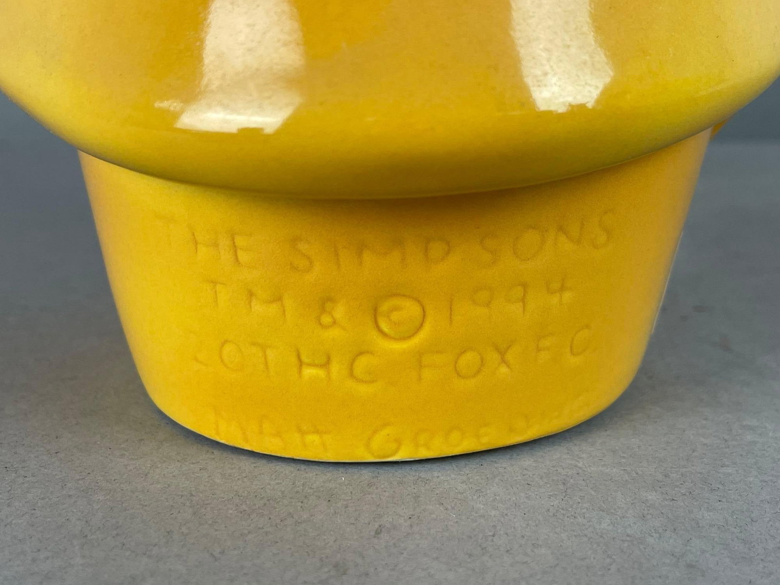 Treasure Craft Bart Simpson Ceramic Cookie Jar - 5