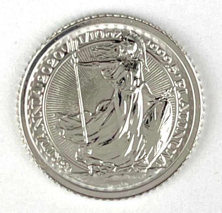 2020 Great Britain 10 Pound Britannia 1/10 oz 999.5 Platinum Coin: 2020 Great Britain 10 Pound Britannia 1/10 oz 999.5 Platinum Coin