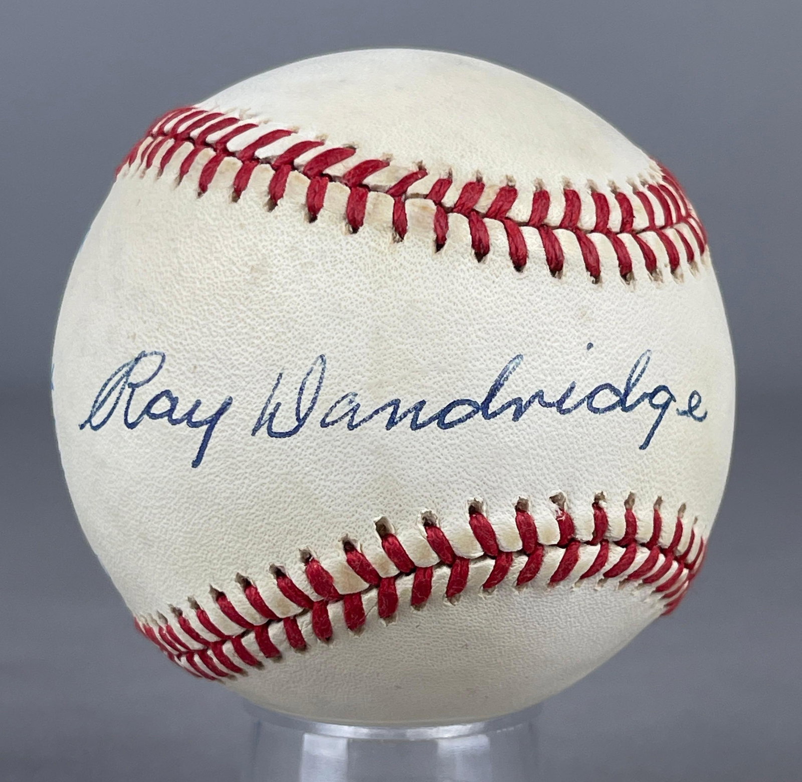 Ray Dandridge Signed Official MLB Rawlings Baseball with JSA COA: Autographed Ray Dandridge, with JSA COA, Case included