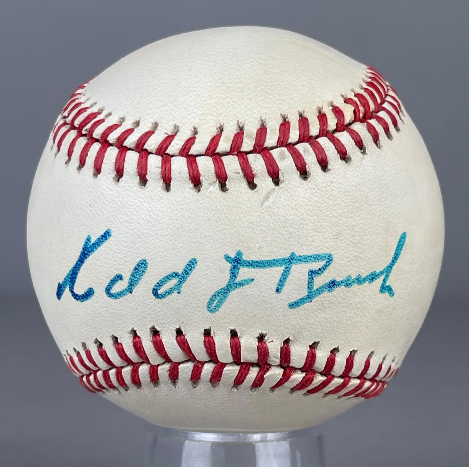 Edd Roush Signed Official MLB Rawlings Baseball with JSA COA: Autographed Edd Roush, with JSA LOA, Case included