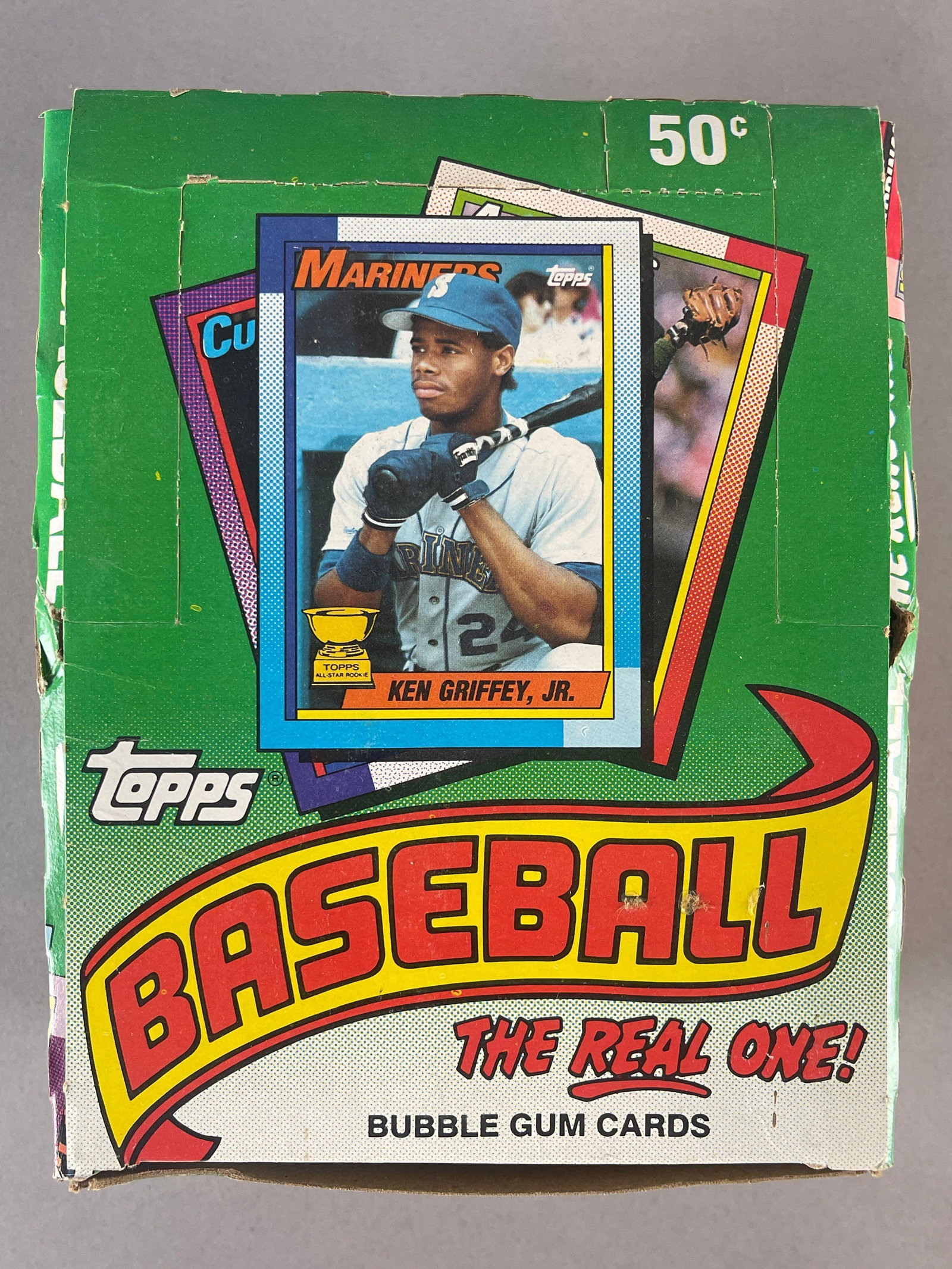 1990 Topps Baseball Wax Box (1 of 5)