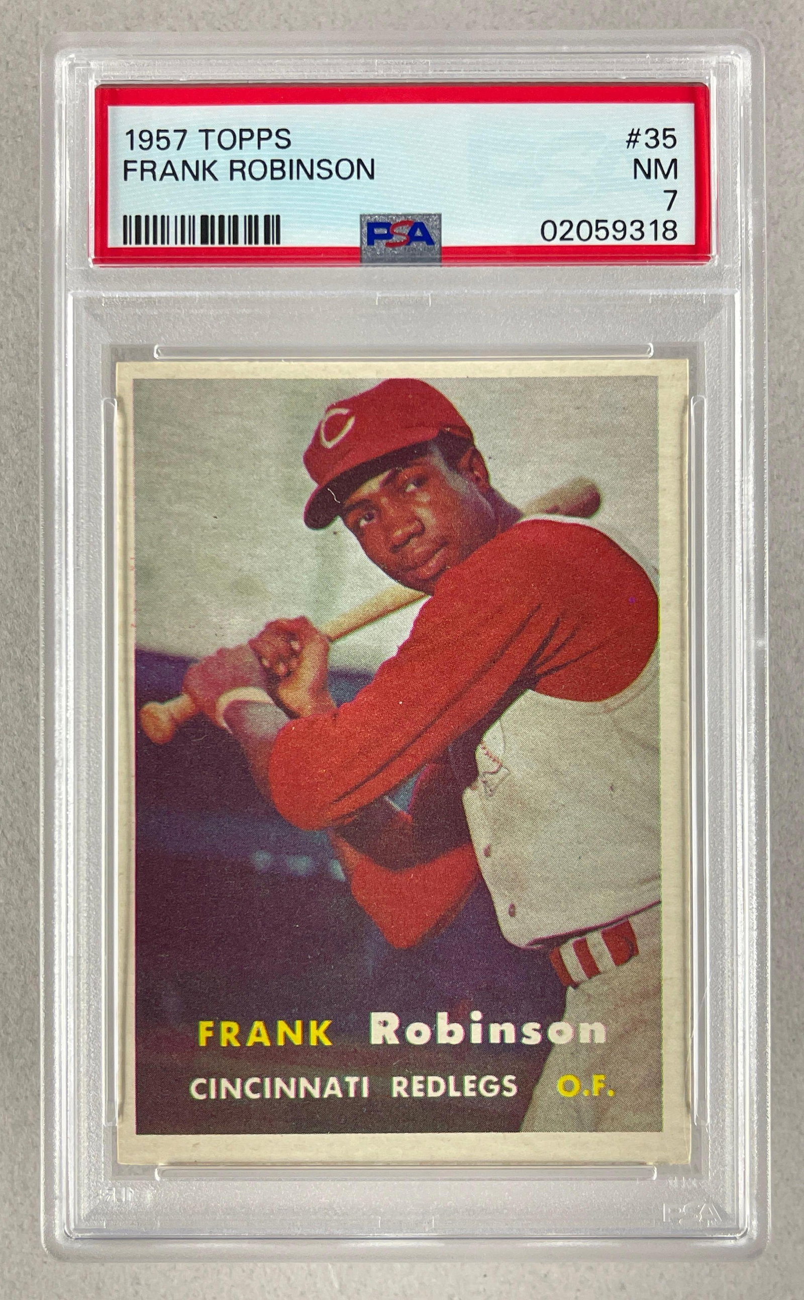 1957 Topps Frank Robinson #35 PSA 7 (1 of 2)