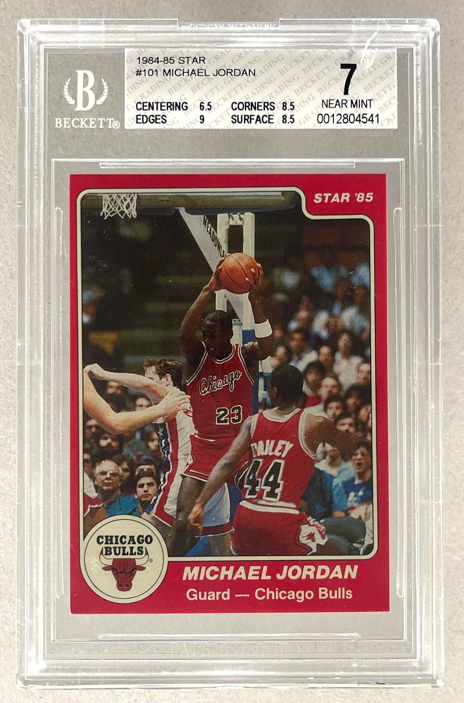 1984 - 85 Star Michael Jordan #101 BGS 7 (1 of 2)