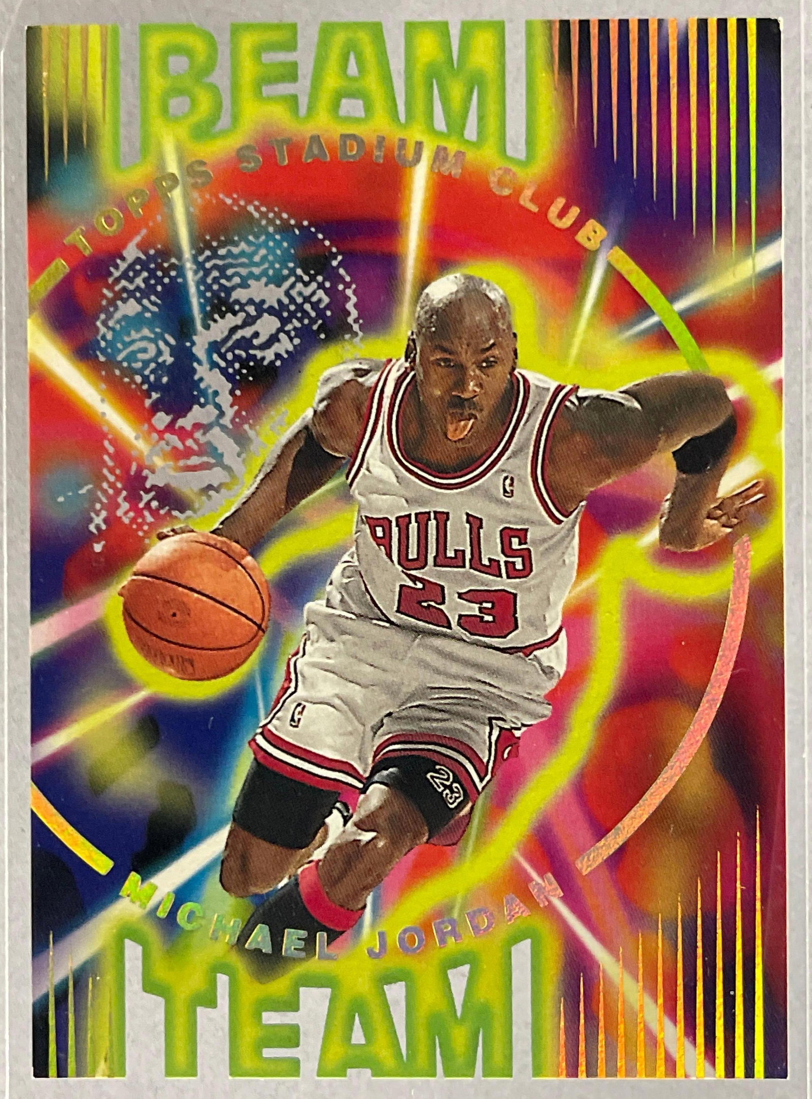 1995 Stadium Club Beam Team Die Cut Michael Jordan #B14 (1 of 2)