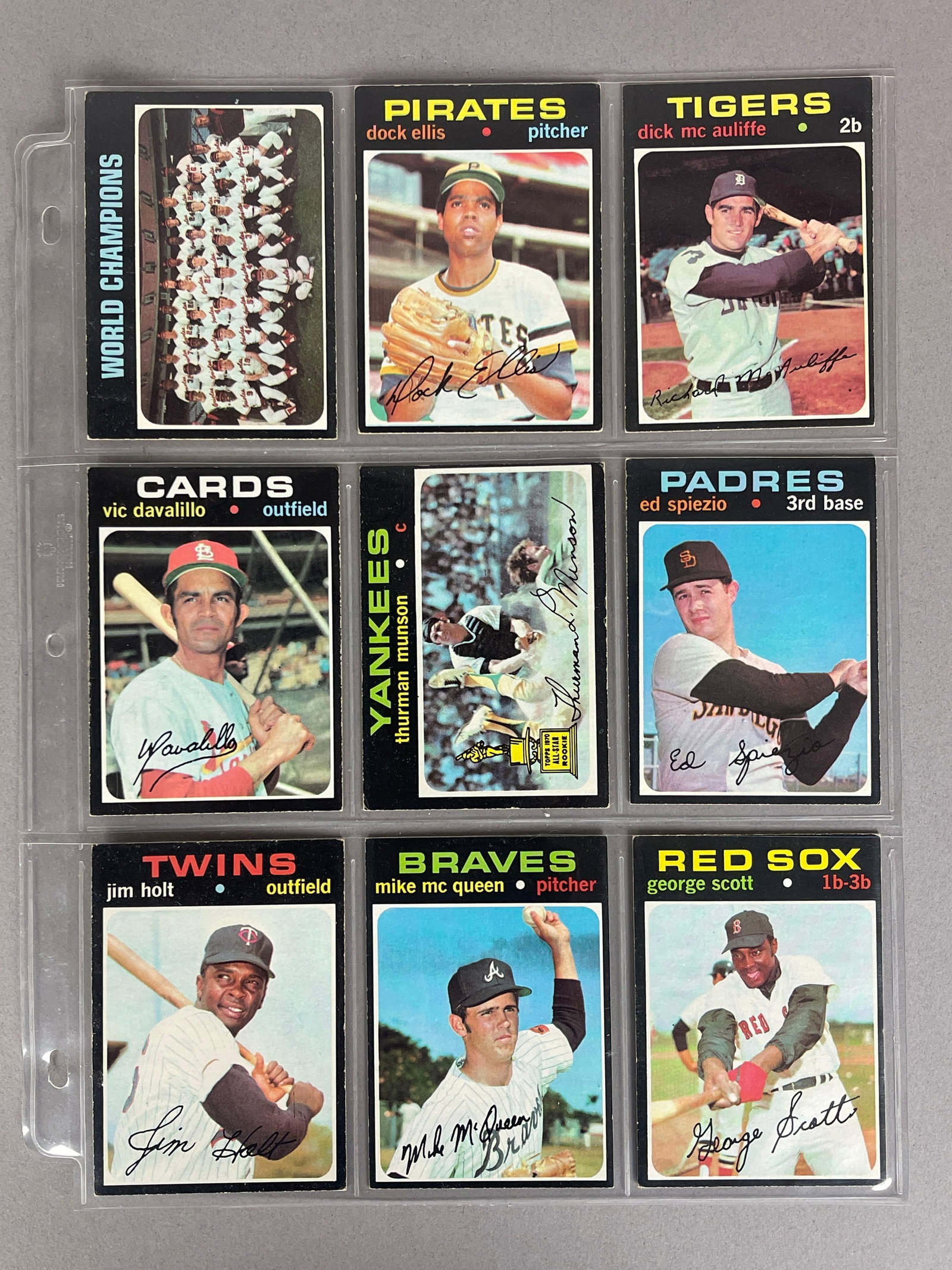 1971 Topps Baseball Complete Set - 2