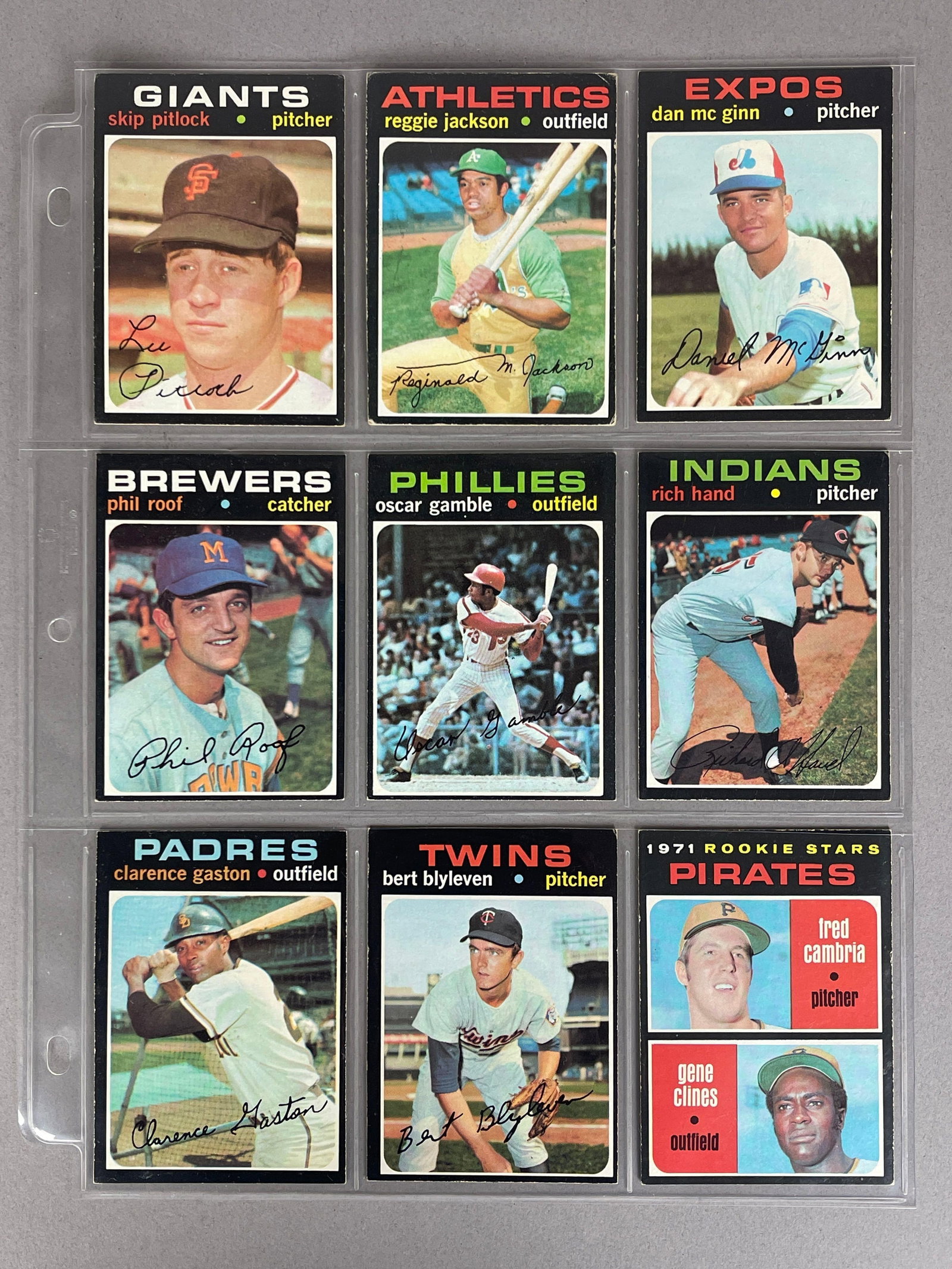1971 Topps Baseball Complete Set - 3