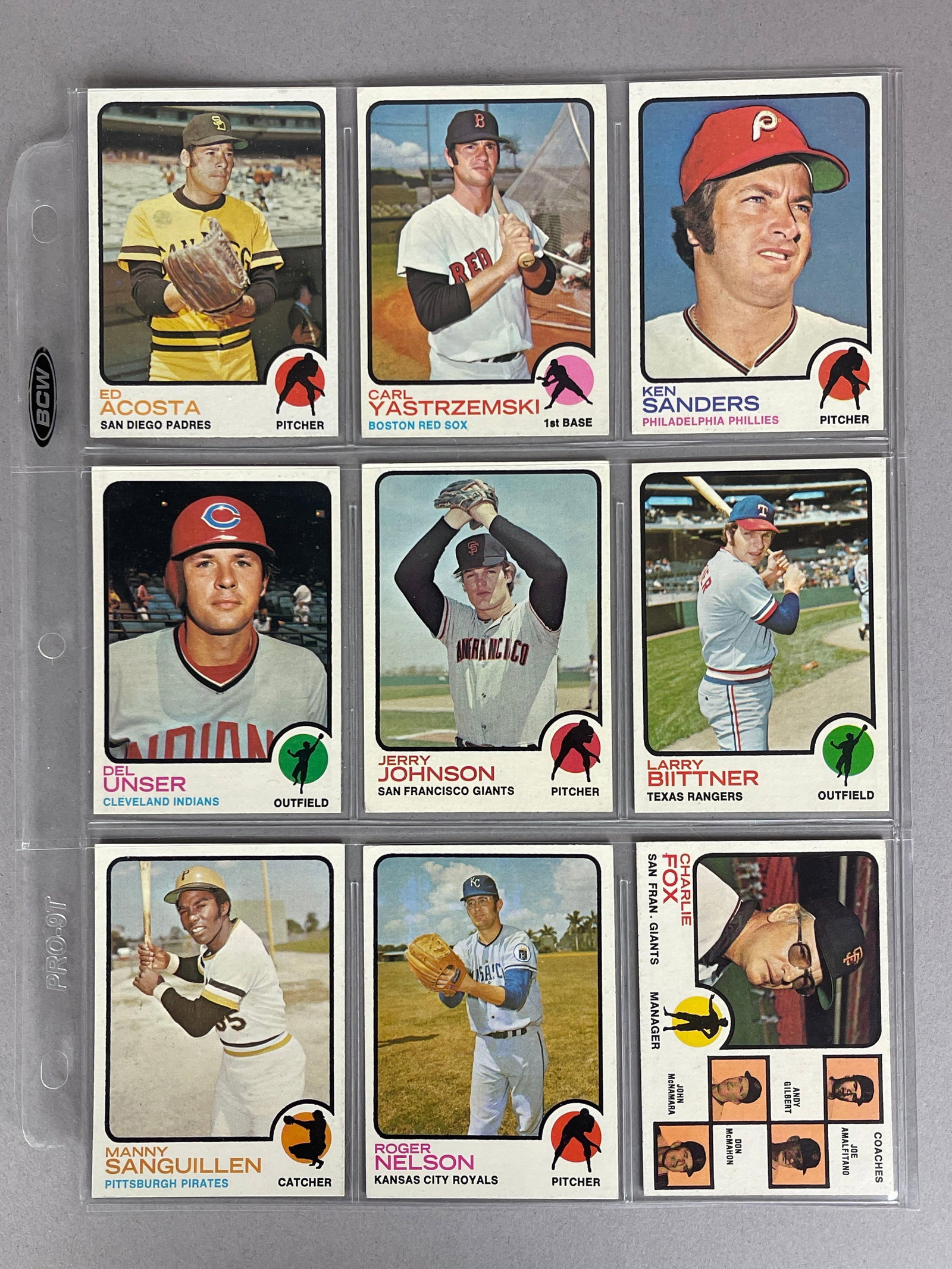 1973 Topps Baseball Complete Mid - High Grade Set - 10