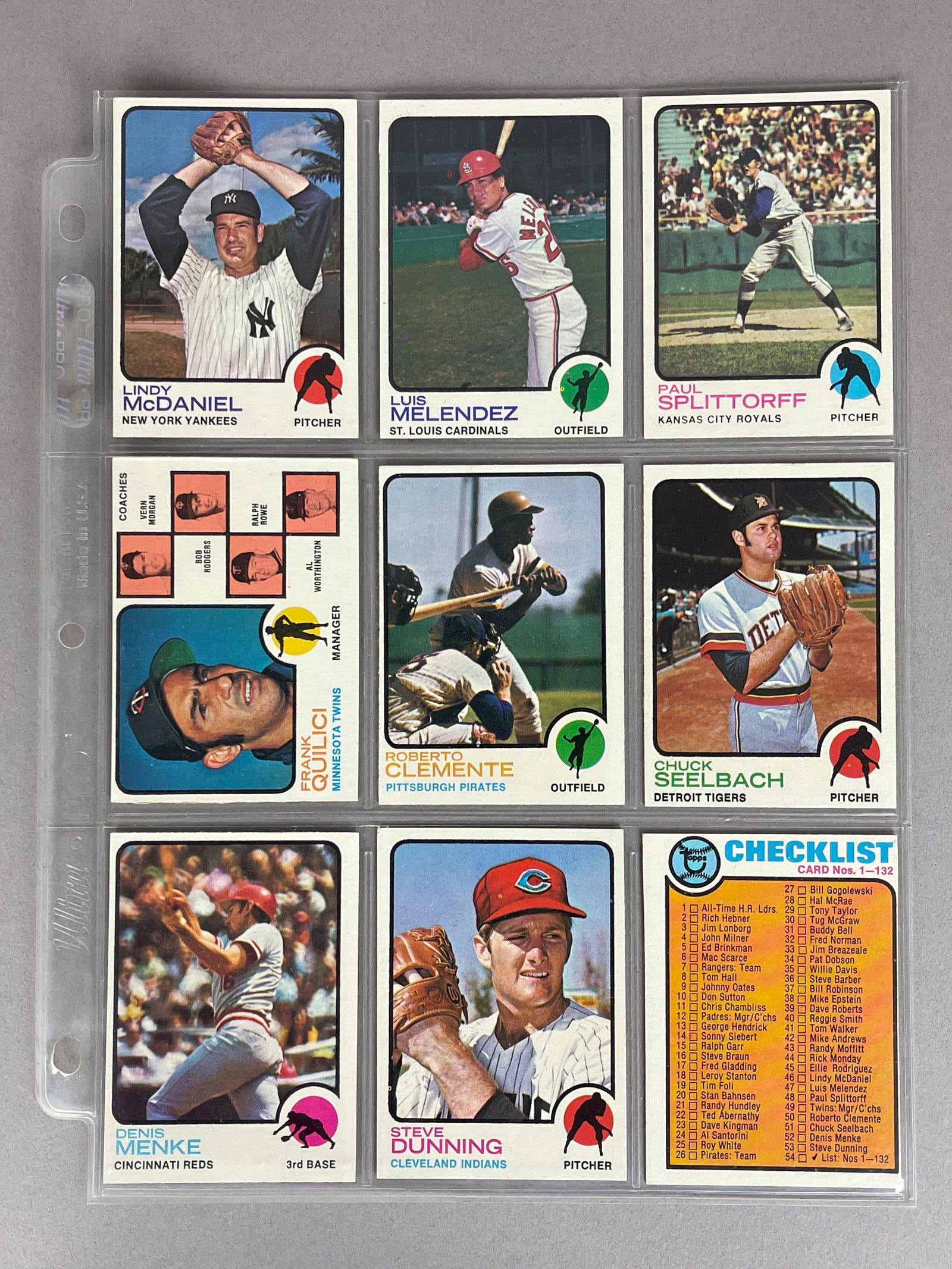 1973 Topps Baseball Complete Mid - High Grade Set - 3