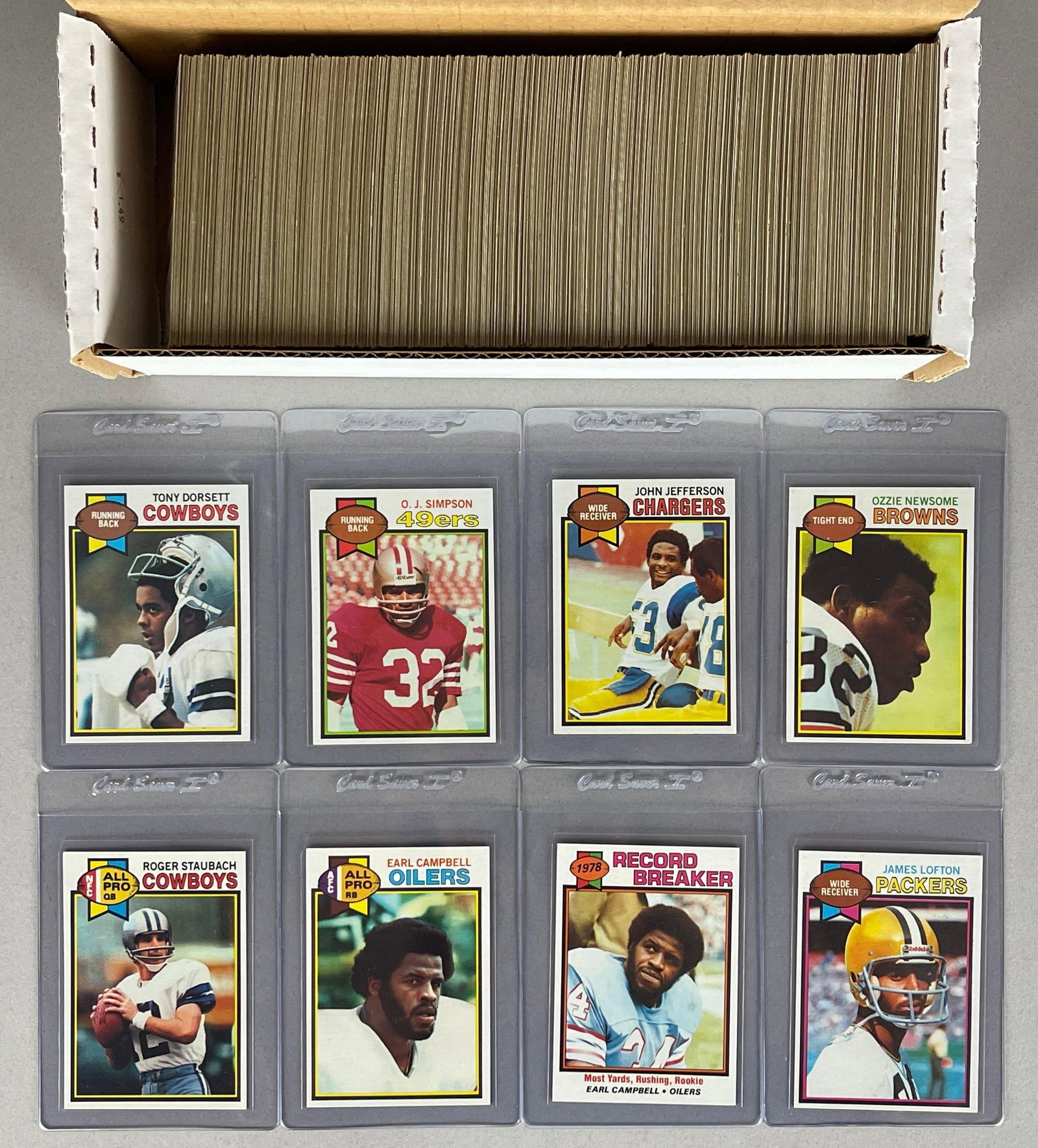 1979 Topps Football Complete High-Graded Set: Conditions vary, EXMT - NMMT, Sharp Set, Some ready to Grade, Details in final photo