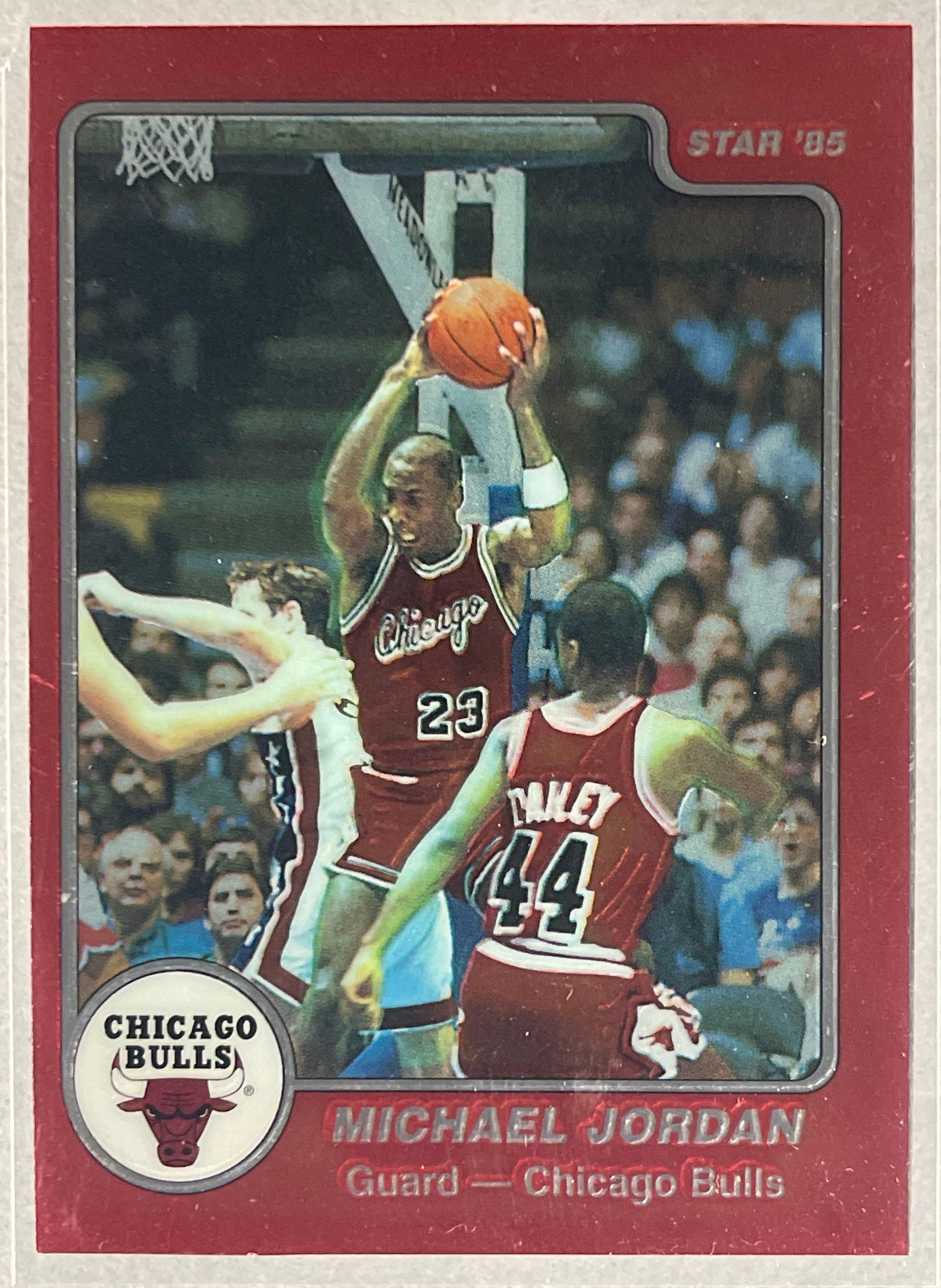 1996 Stadium Club Finest 85 Star Rookie Reprint Michael Jordan #24 (1 of 2)