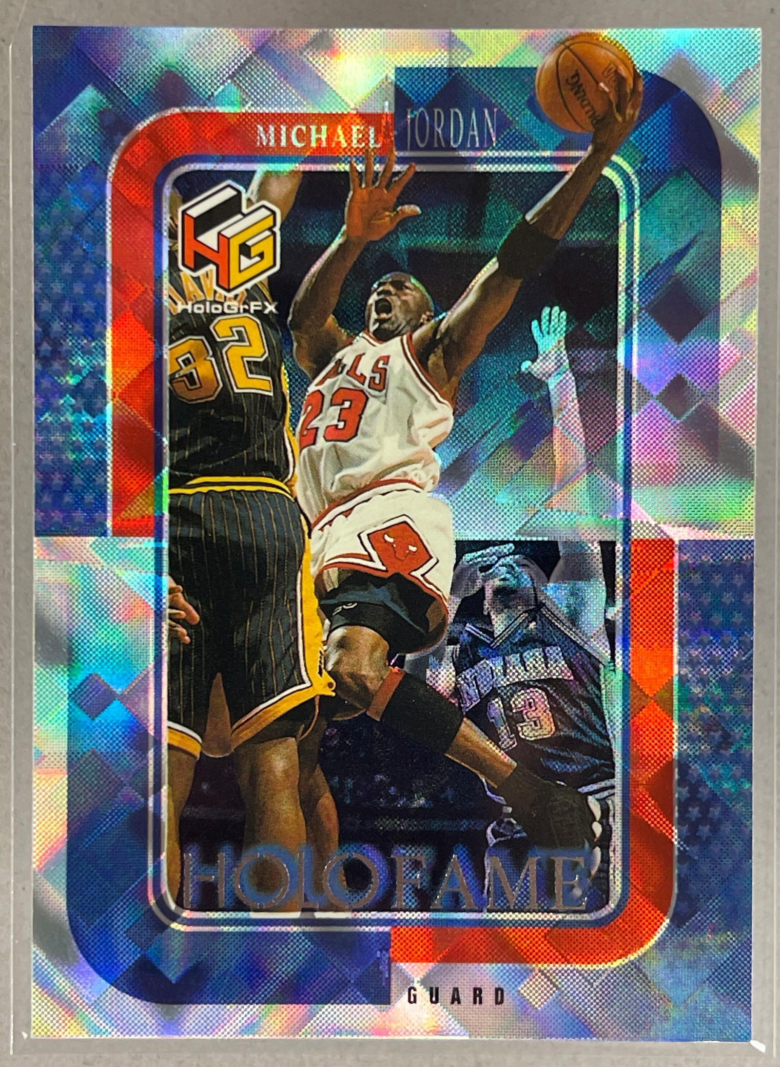 1999 Upper Deck Holo GrFX Michael Jordan Holofame #HF1 (1 of 2)