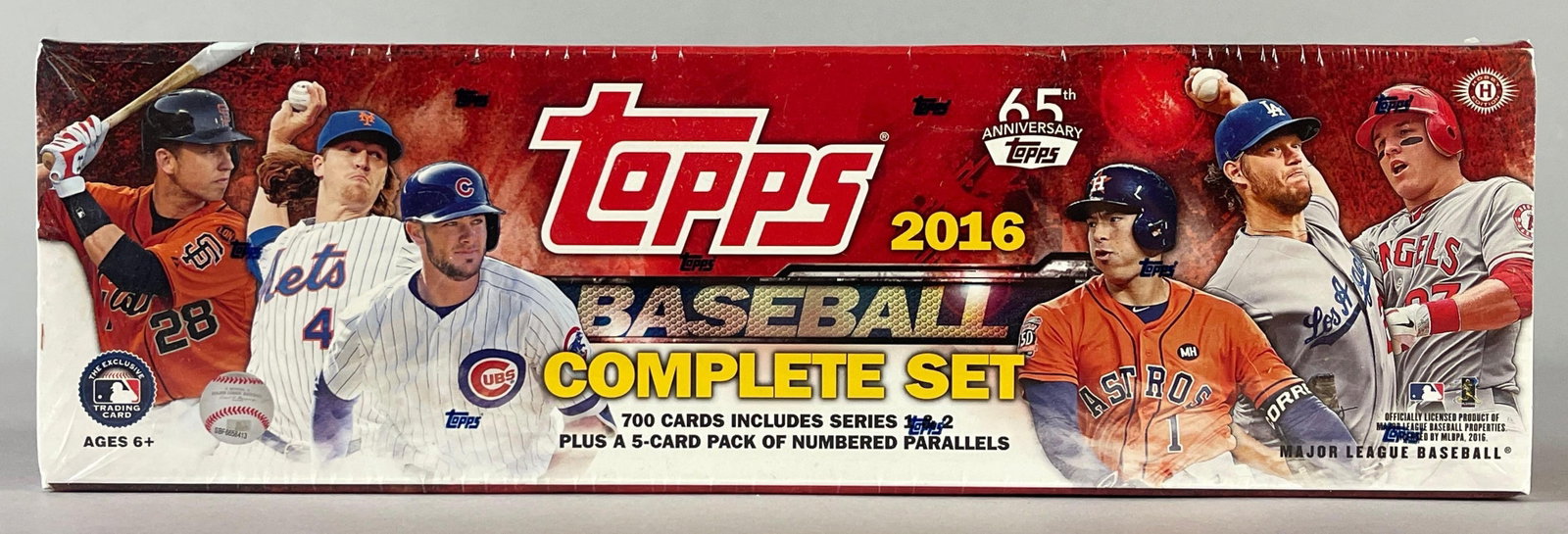 2016 Topps Baseball Factory Sealed Hobby Set: Seager, Trout, and Harper Rookies