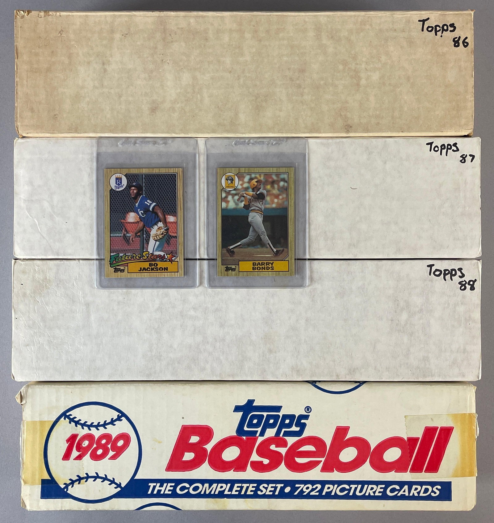 1986 - 89 Topps Baseball Complete Sets (1 of 3)