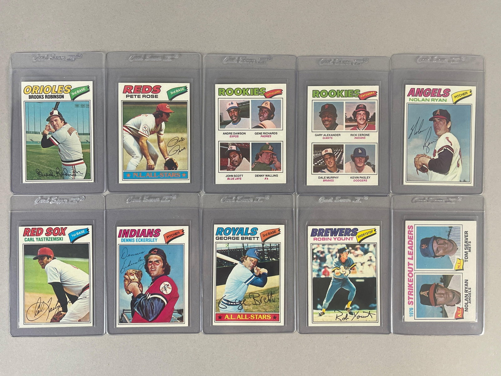 1977 Topps Baseball Complete High-Grade Set - 2