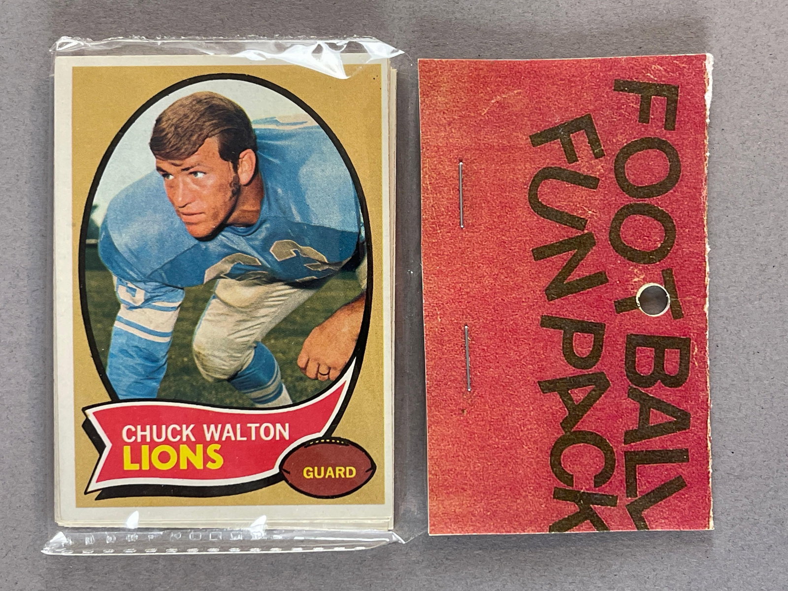1970 Topps Football West Corps Cello Fun Pack (1 of 2)