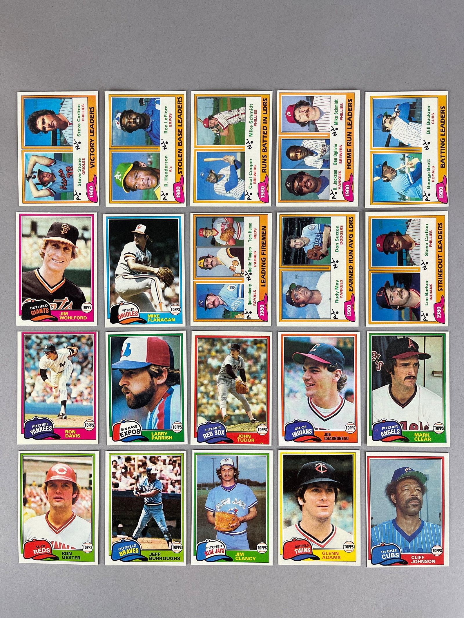1981 Topps Baseball Complete High-Grade Set - 2