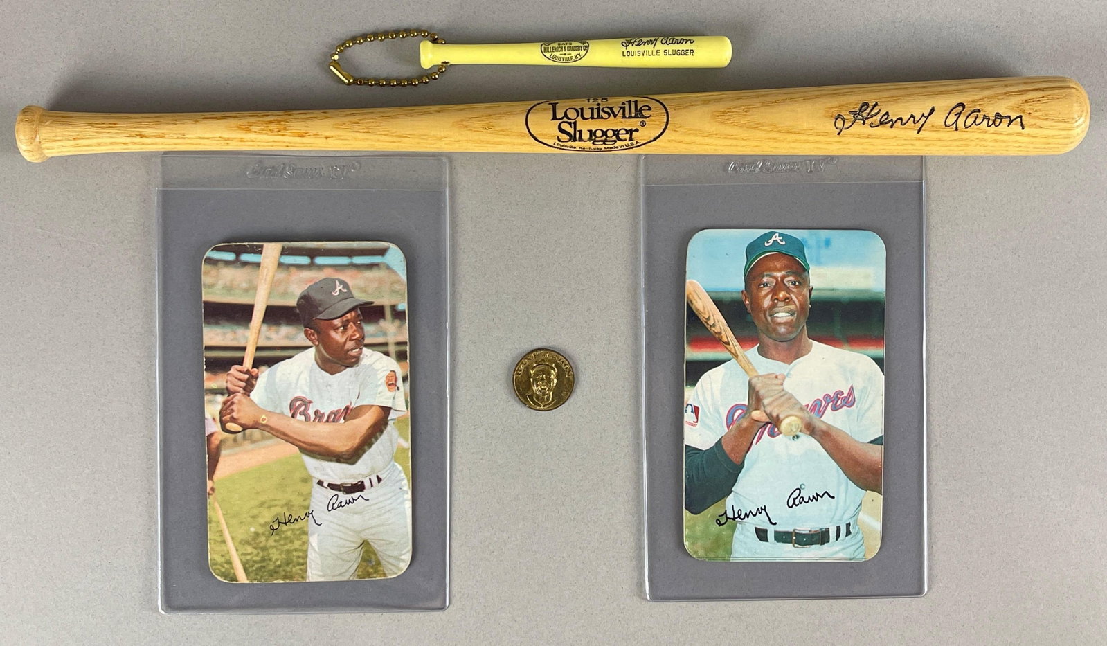 1969?71 Hank Aaron Collection of Cards and Memorabilia (1 of 2)