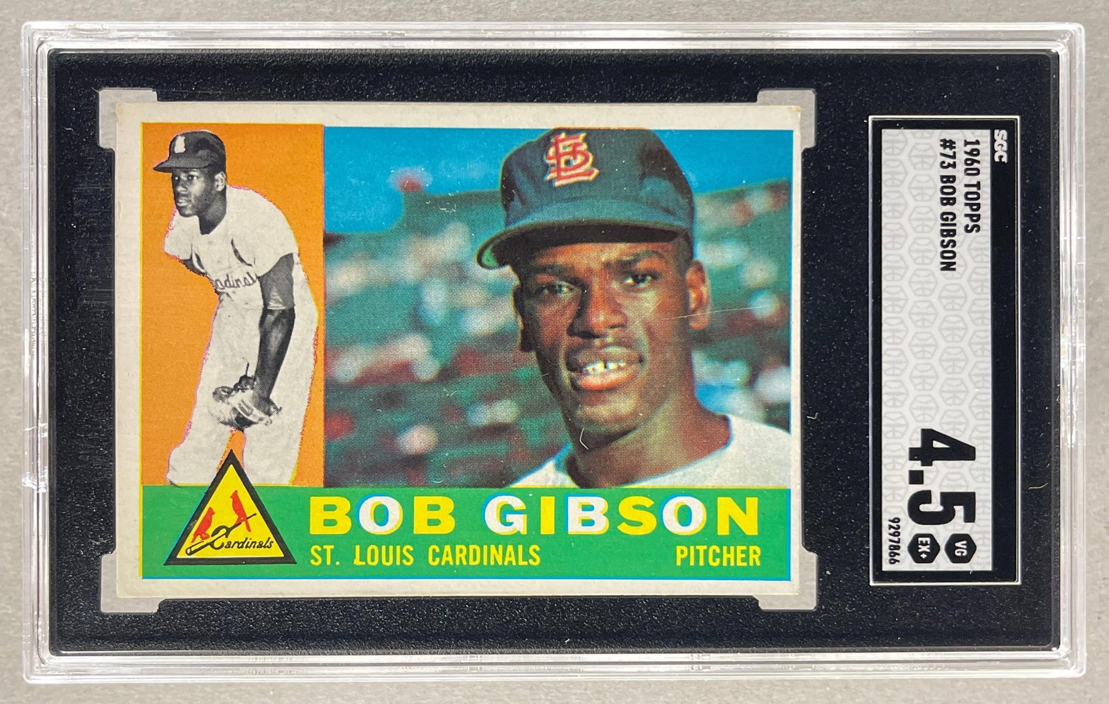 1960 Topps Bob Gibson #73 SGC 4.5 (1 of 2)