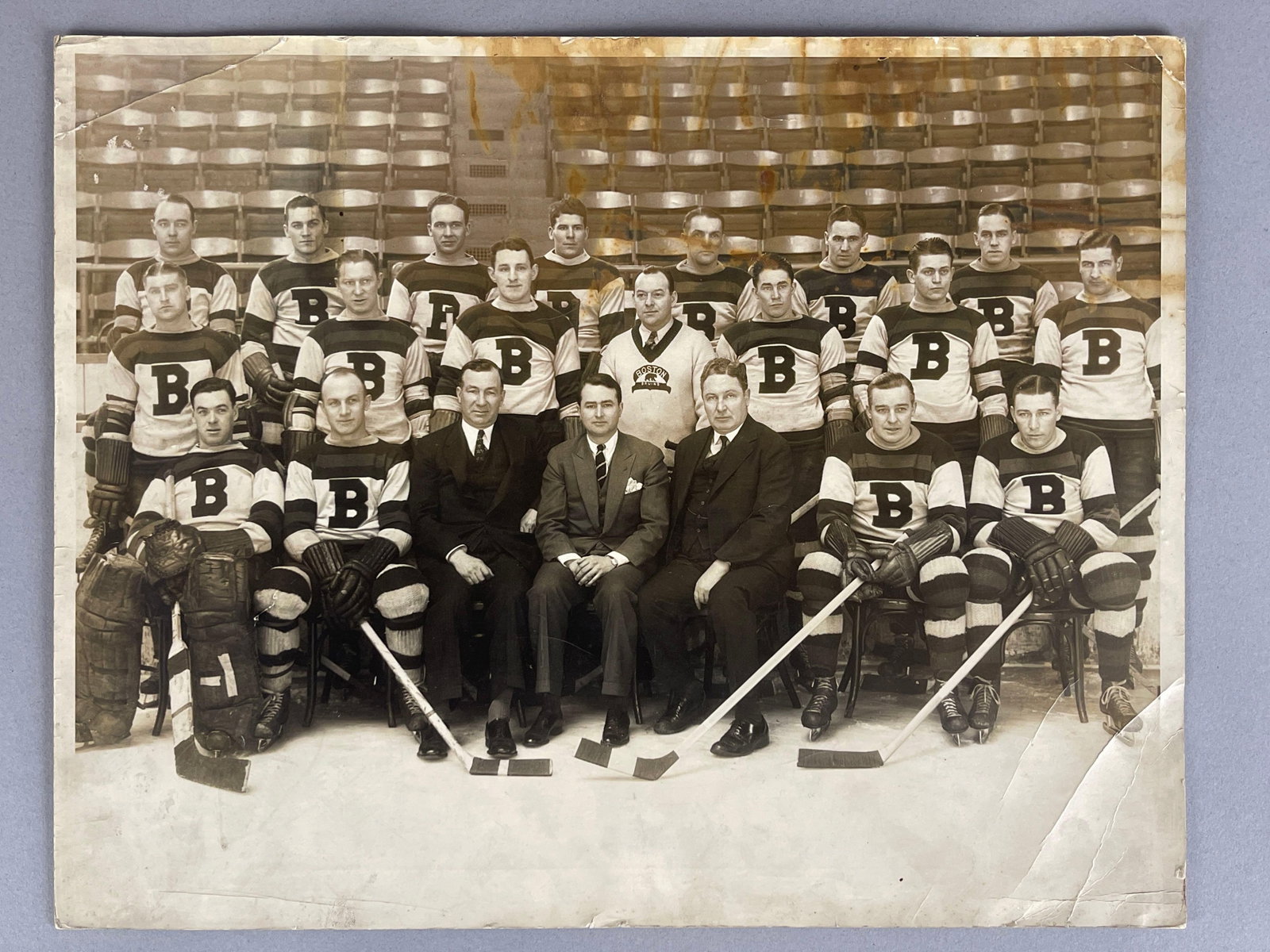 Original 1935 Boston Bruins Team Photo (1 of 2)
