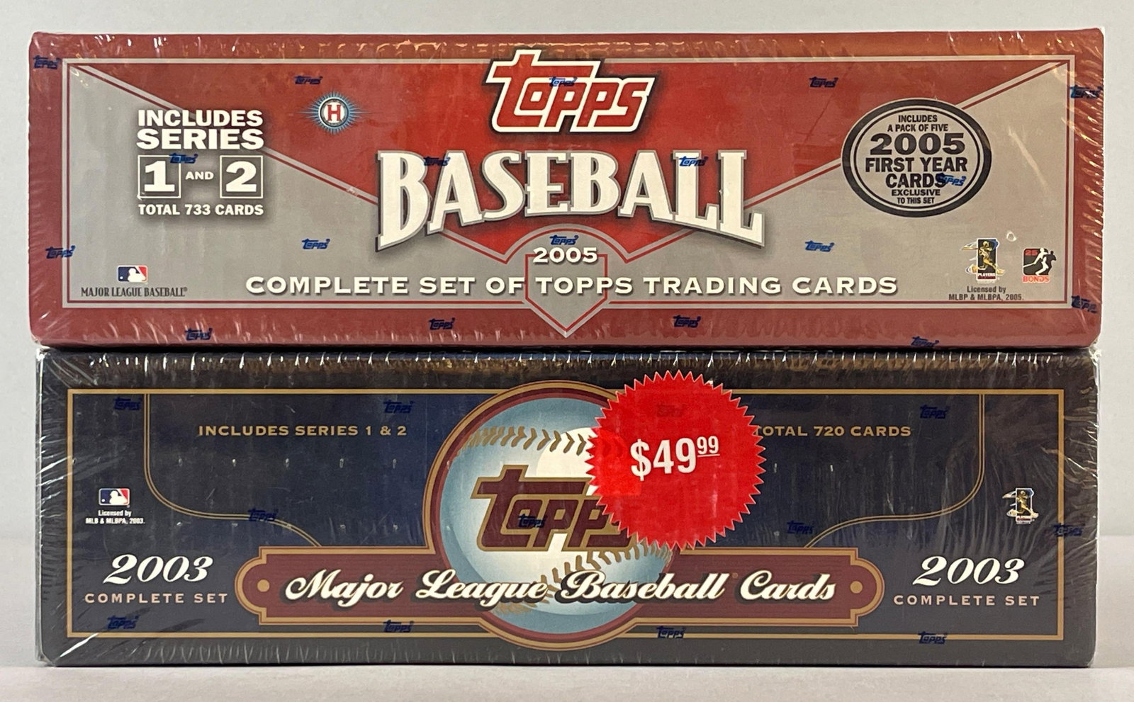 2003 and 04 Topps Baseball Factory Sealed Sets (1 of 3)
