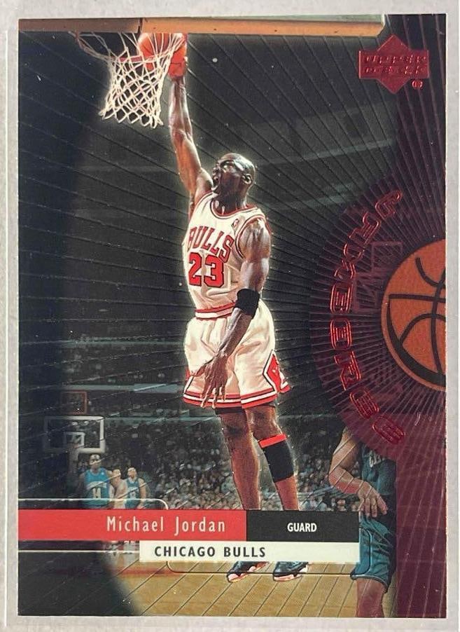 1999 Upper Deck Encore Jamboree Michael Jordan #J1: Sharp mint card, Ready to Grade